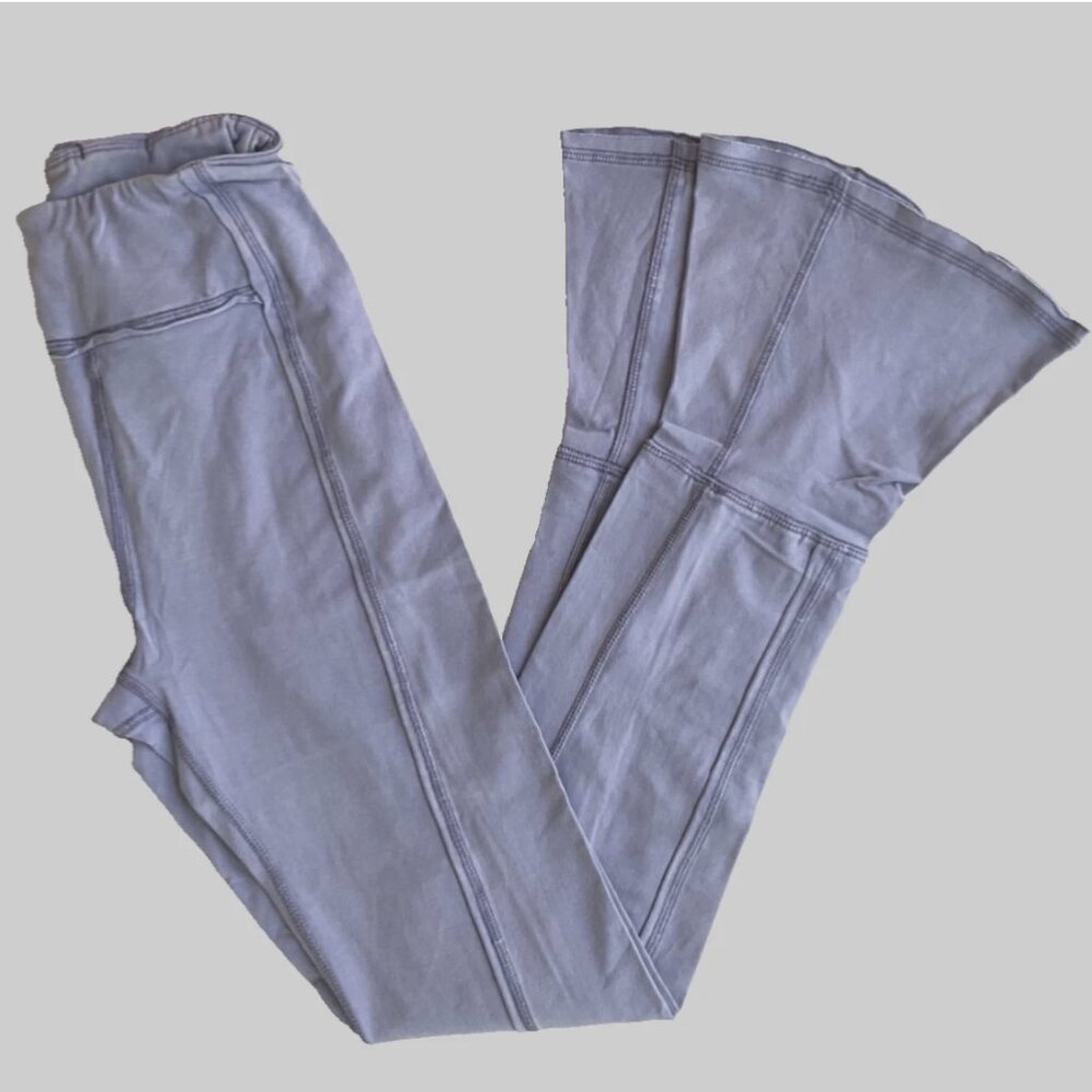 FP Movement by Free People Lavender Flared Leggings